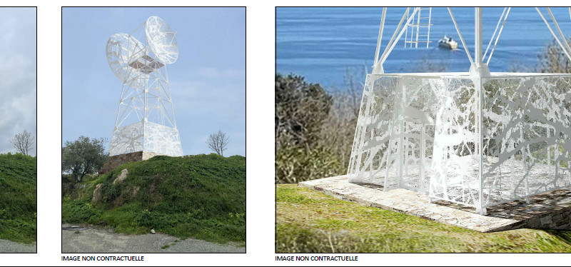 Projet Forte a Croce et Guadellu : la phase de travaux dédiée au pylône a débuté