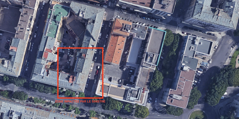 Incendie Rue César Campinchi – Avenue Maréchal Sebastiani | Arrêtés de mise en sécurité urgente, évacuation temporaire et perturbations de circulation