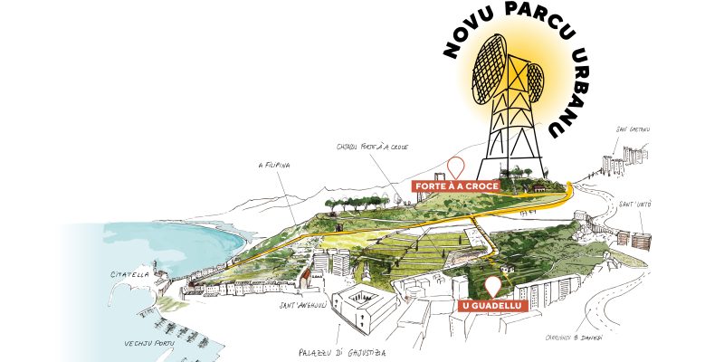Sabbatu u 16 di dicembre | Inaugurazione di u novu parcu urbanu Forte à A Croce – Guadellu