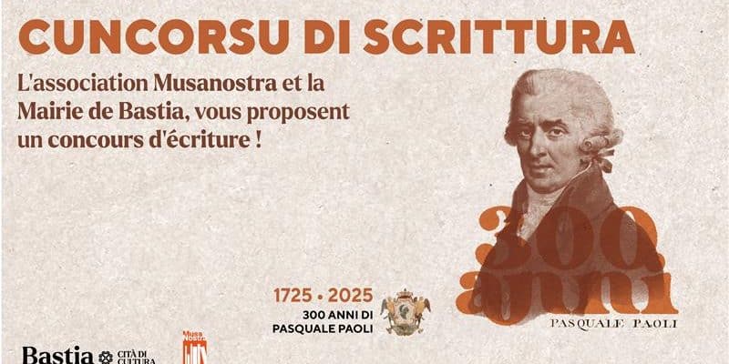 300 anni di Pasquale Paoli | Cuncorsu di scrittura incù Musanostra