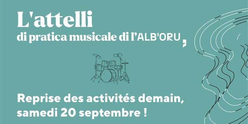 L’attelli di pratica musicale di u Centru Culturale Alb’Oru