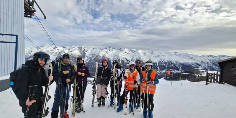 Les ados du Centre Social François Marchetti en séjour ski à Isola 2000 !